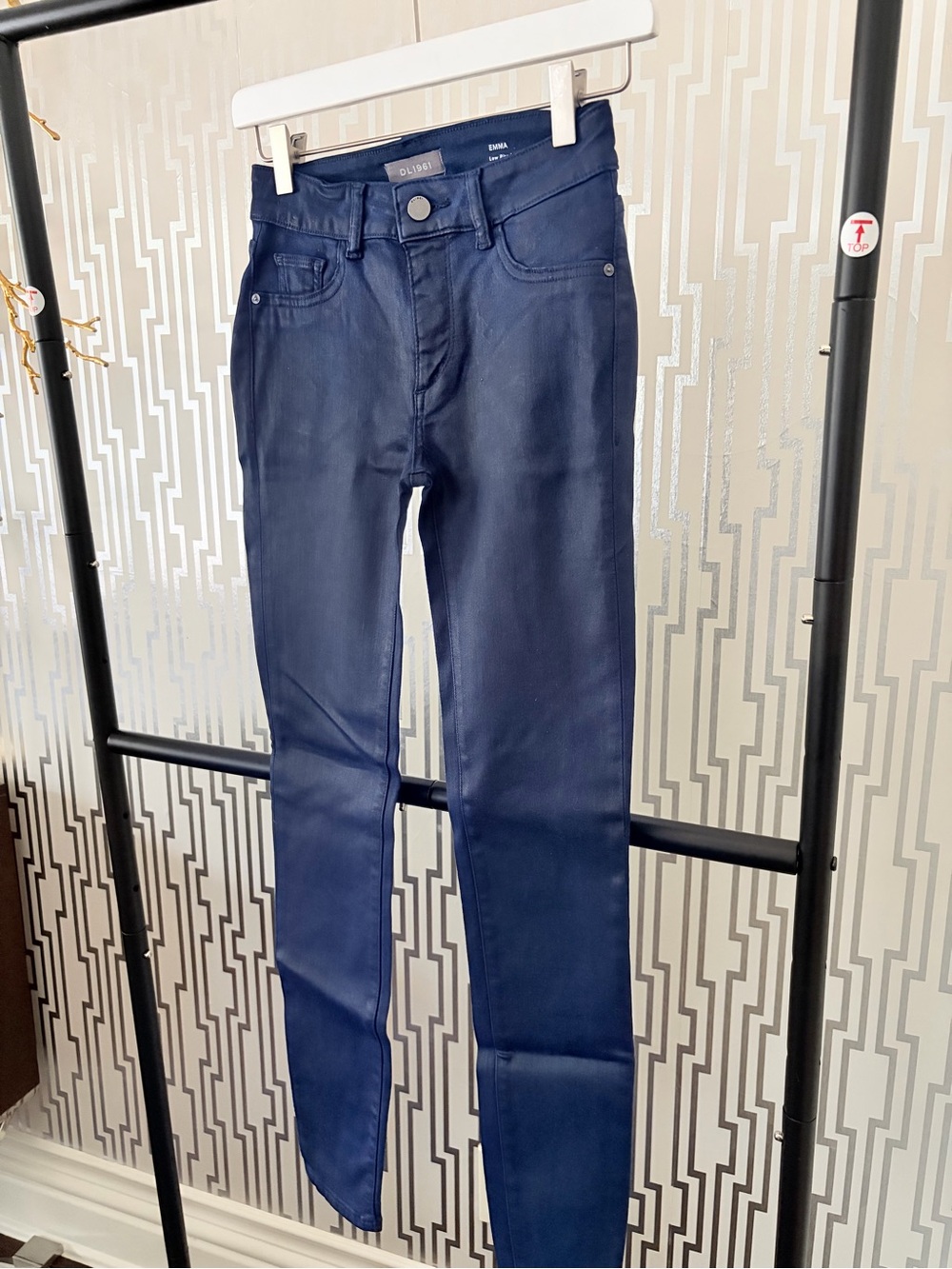 DL1961 Navy Skinny Jeans for Women